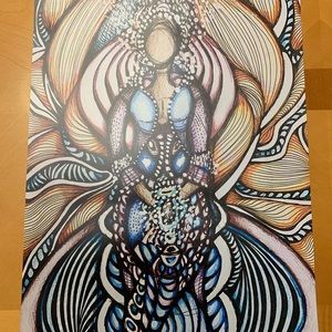 Goddess of Giving- an 11 by 14 print of my artwork